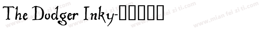 The Dodger Inky字体转换